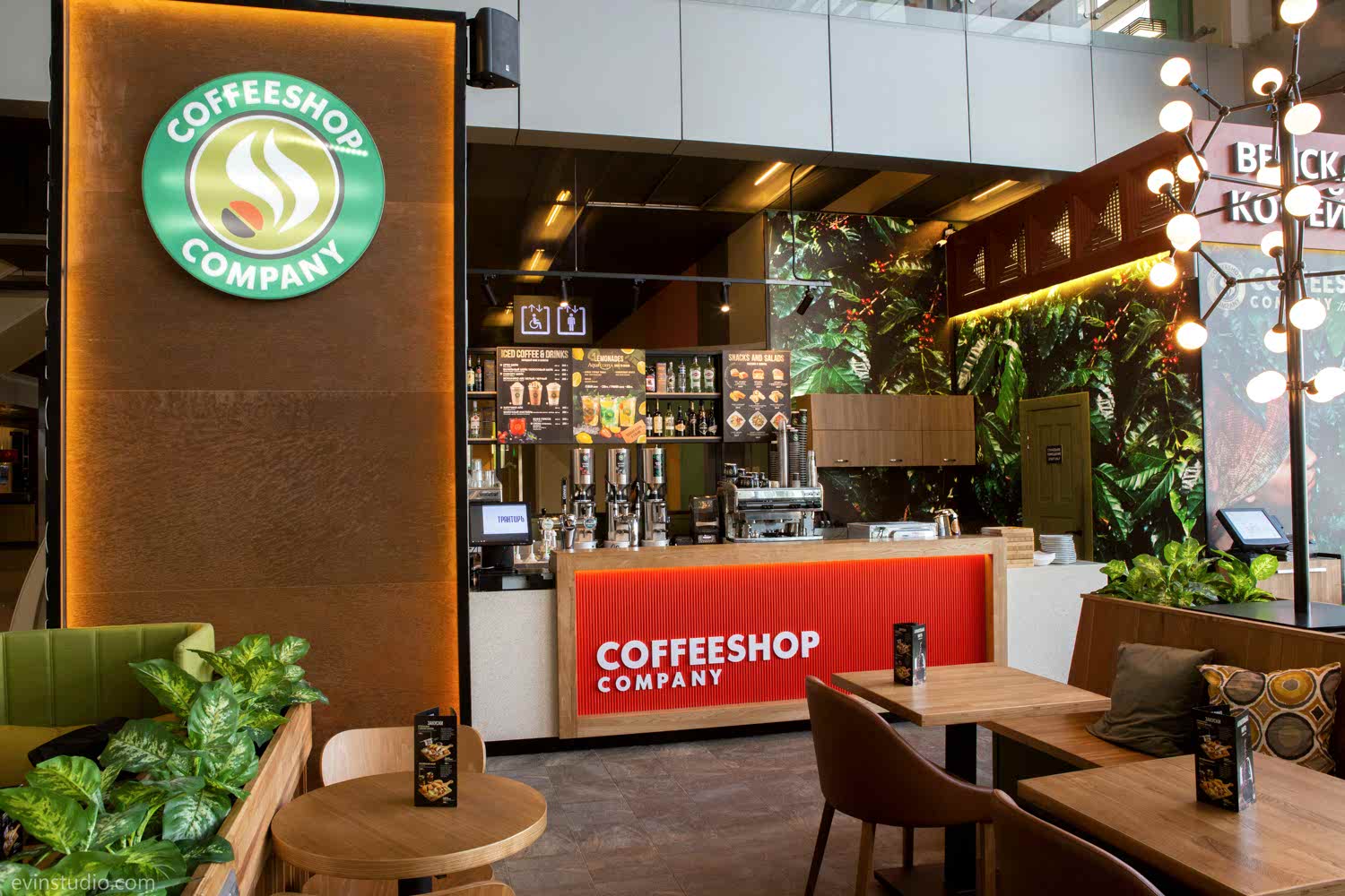 Coffeeshop Company. Интерьерный фотограф Евгений Евин