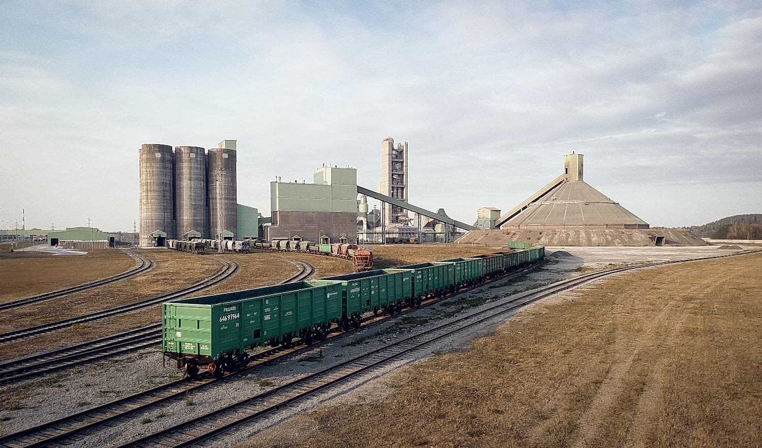 Промышленная аэрофотосъемка для SLK Cement. Фотограф Евгений Евин 2021 1