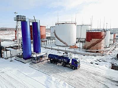 Аэрофотосъемка битумного терминала в Алматы