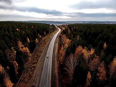 Аэрофотосъемка новых дорог для ГУДСР в Алматы. Евгений Евин фотограф