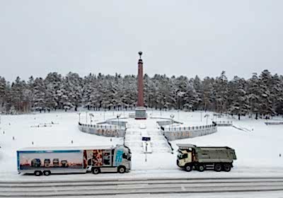 Европа-Азия граница. Рекламная фотосъемка с воздуха для Volvo. Фотограф Евгений Евин