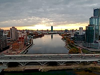 Реконструкция Макаровского моста 2020. Фотограф с воздуха Евгений Евин для ГУДСР