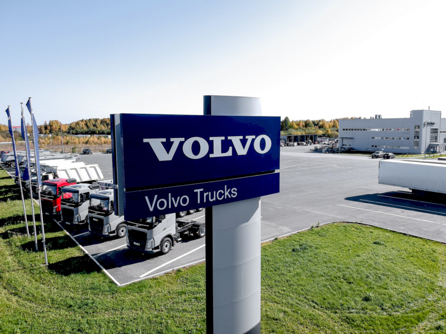 Рекламная фотосъемка для Volvo Trucks Фотограф Евгений Евин 