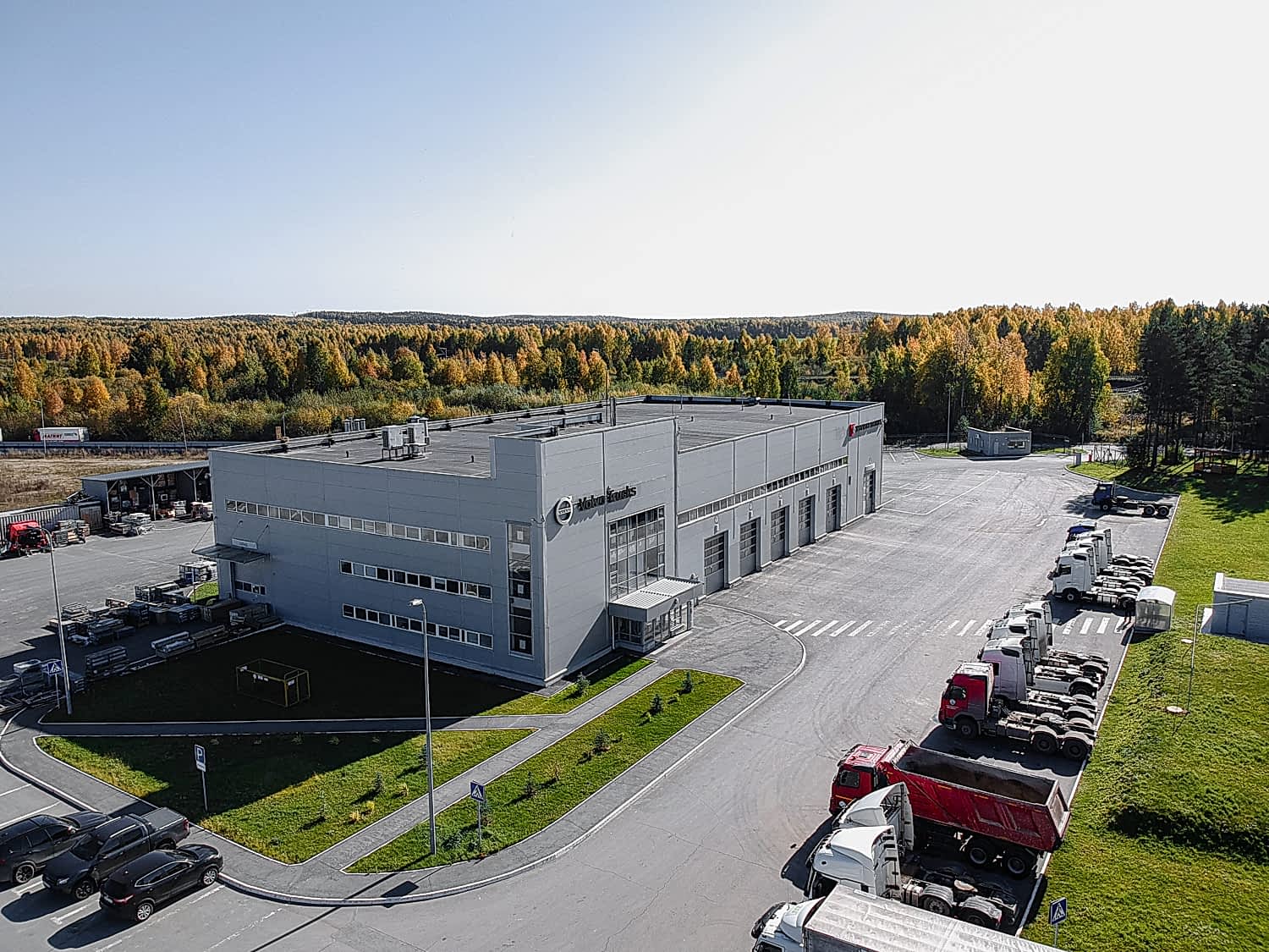 Рекламная фотосъемка для Volvo Trucks Фотограф Евгений Евин 