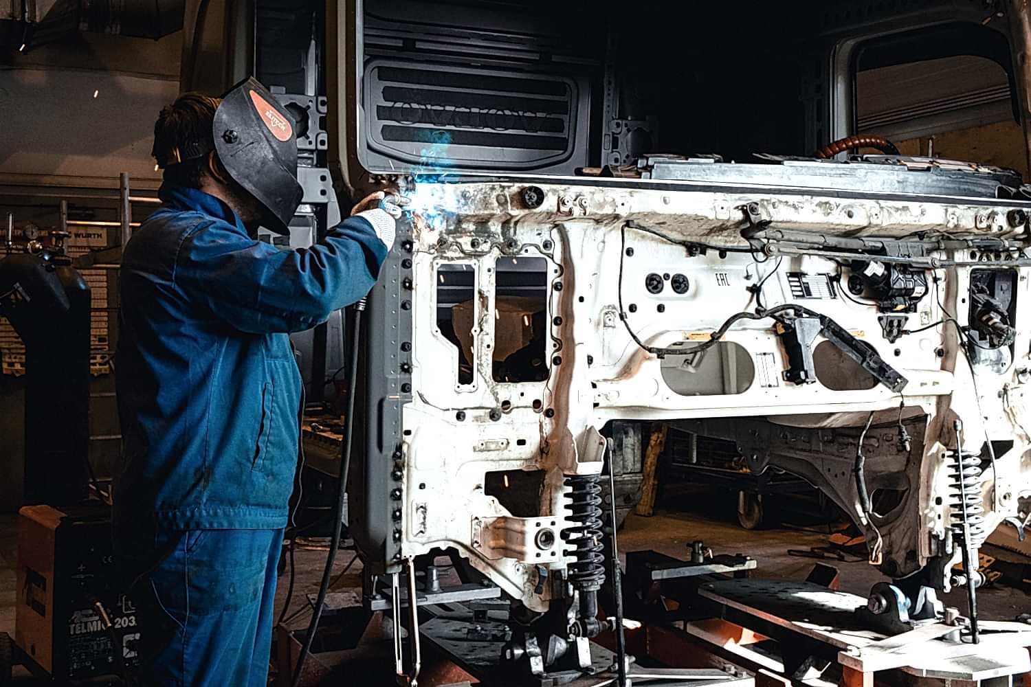 Рекламная фотосъемка для Volvo Trucks Фотограф Евгений Евин 
