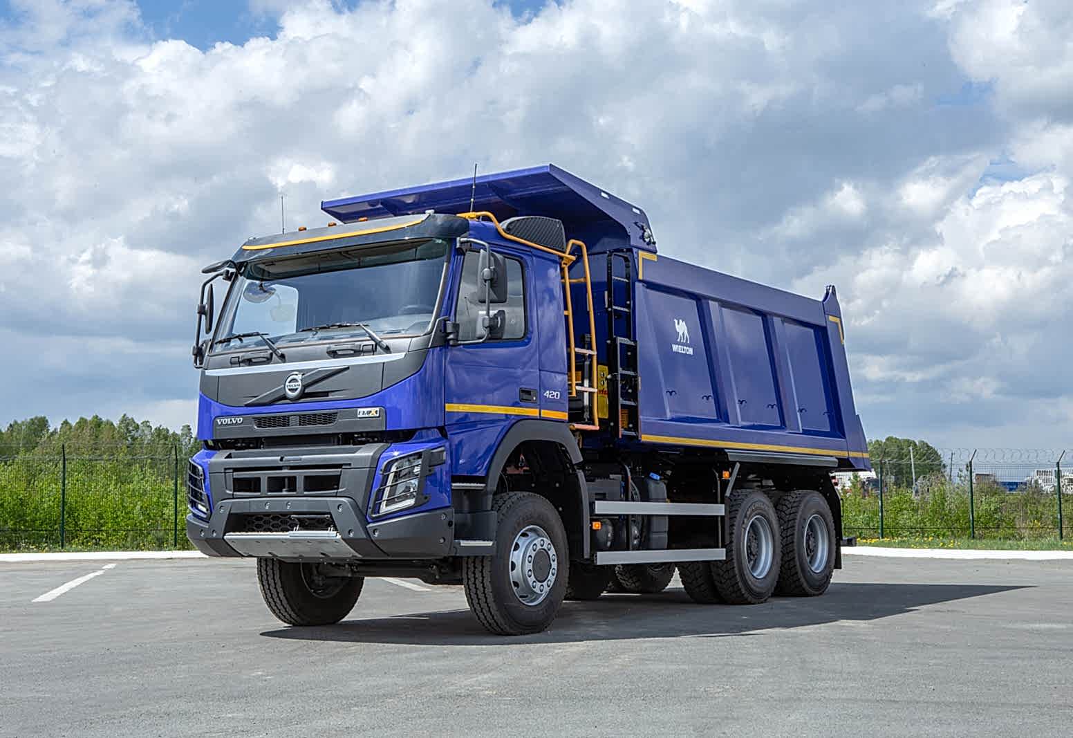 Рекламная фотосъемка для Volvo Trucks Фотограф Евгений Евин 