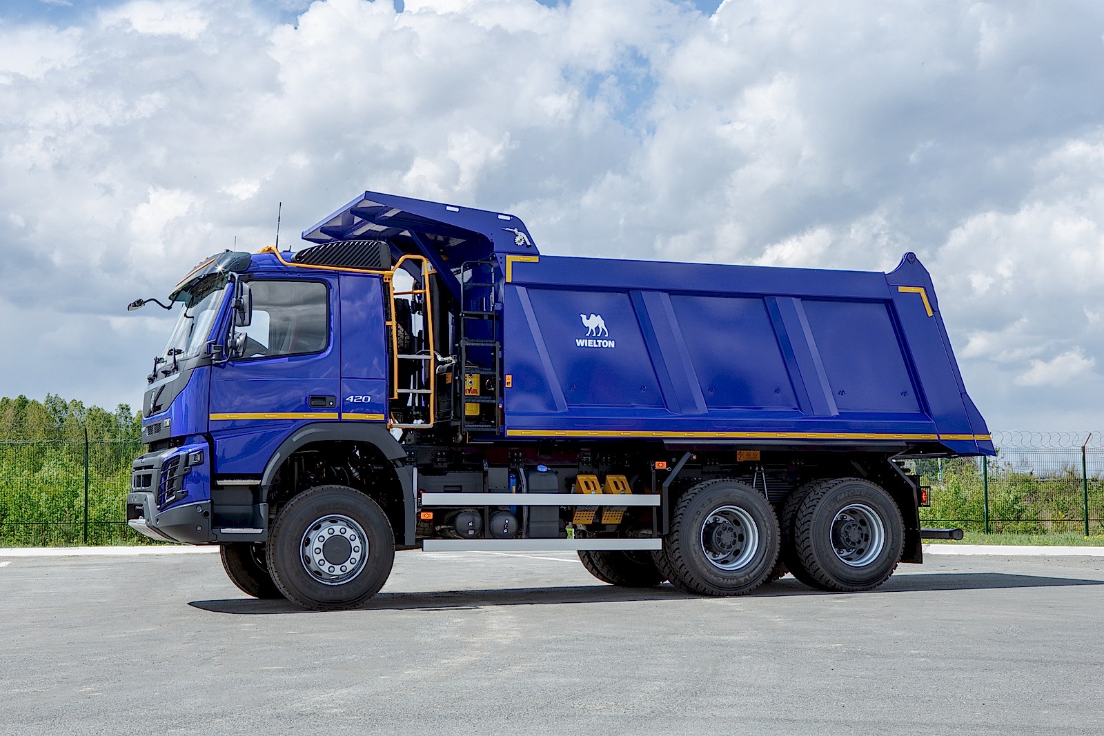 Рекламная фотосъемка для Volvo Trucks Фотограф Евгений Евин 